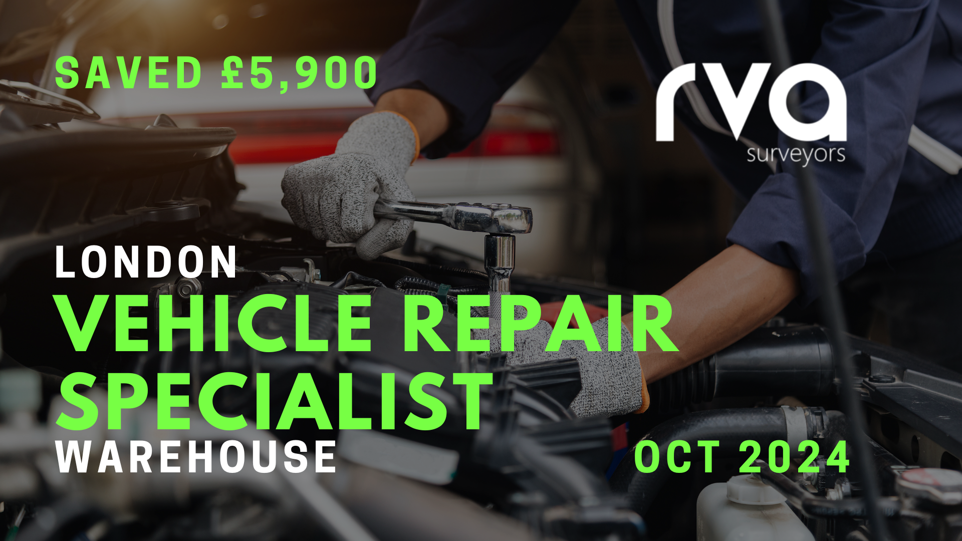 Vehicle Repair Specialist – London | Warehouse